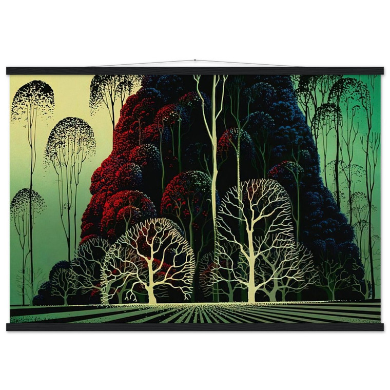 Eyvind Earle  Eucalyptus Forest Museum-Quality Matte Paper Poster with Hanger