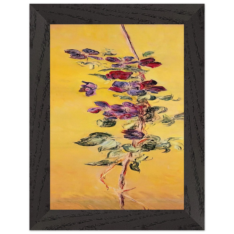 claude monet  Cobeas Premium Wooden Framed Art Print / Poster
