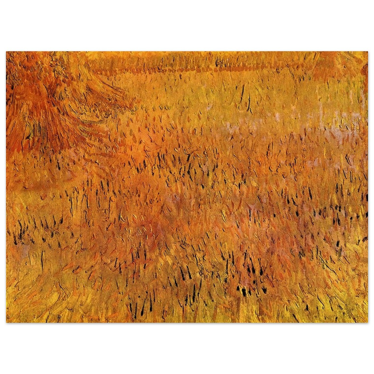 Vincent van Gogh  Arles View from the Wheat Fields Wood Print