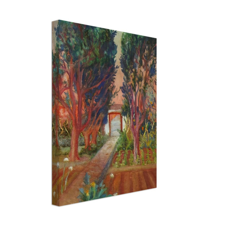 Salvador Dali  THE VEGETABLE GARDEN OF LLANER Canvas