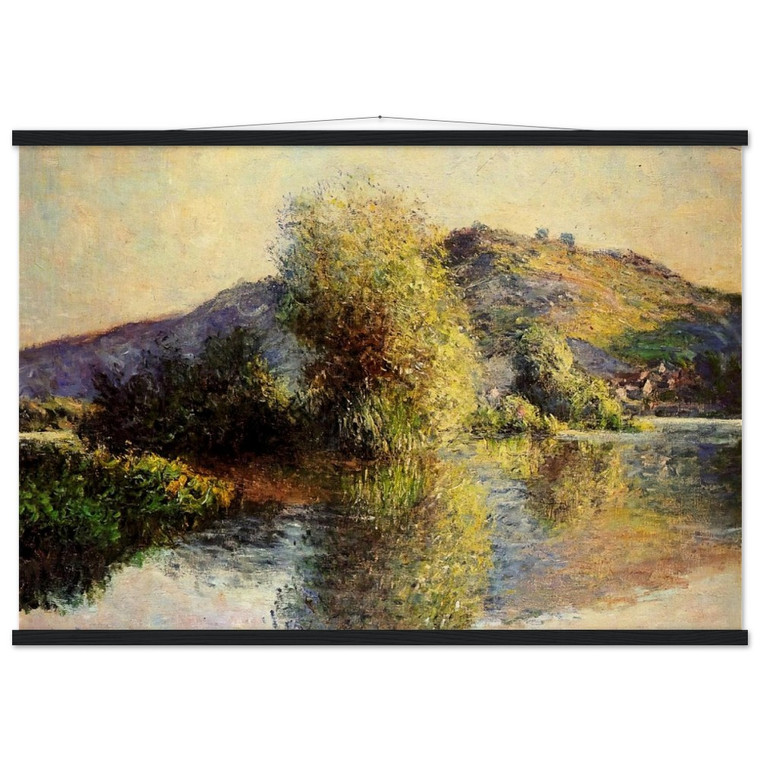 claude monet Isleets at PortVillez Matte Paper Poster with Hanger