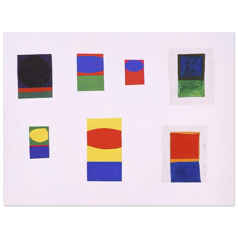 Ellsworth Kelly  Tablet 153 Aluminum Print