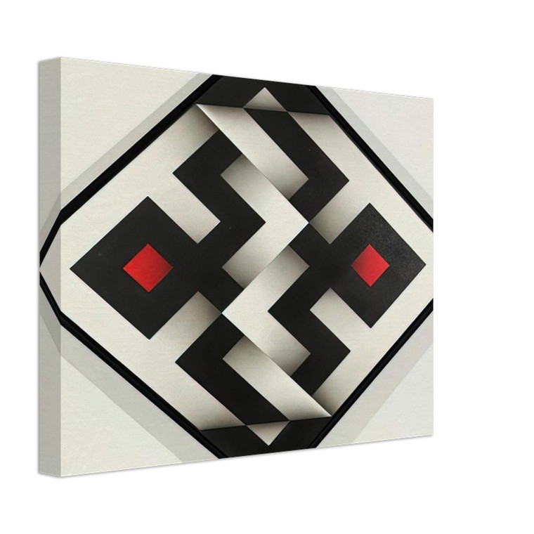 Omar Rayo  Ibawabi  1975 Canvas