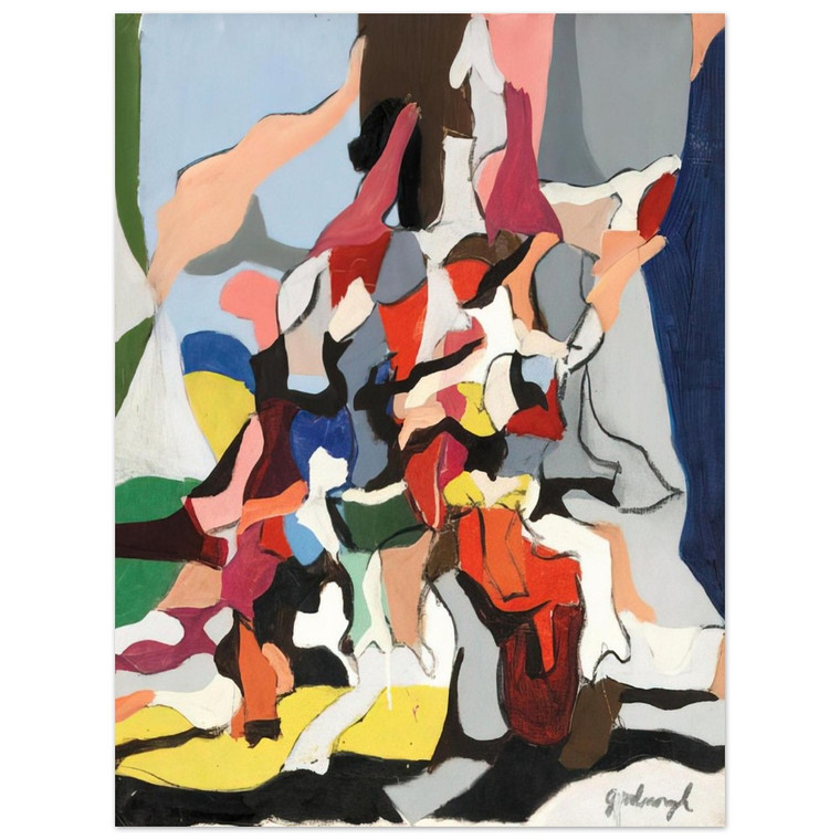 Robert Goodnough  Composition  Abstract Expressionism Aluminum Print