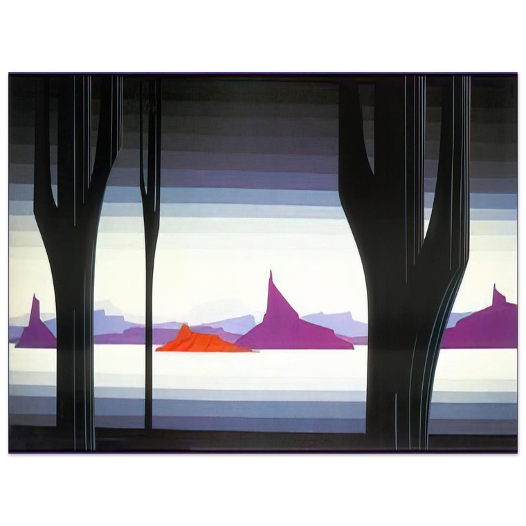 Eyvind Earle  Saguaro Aluminum Print