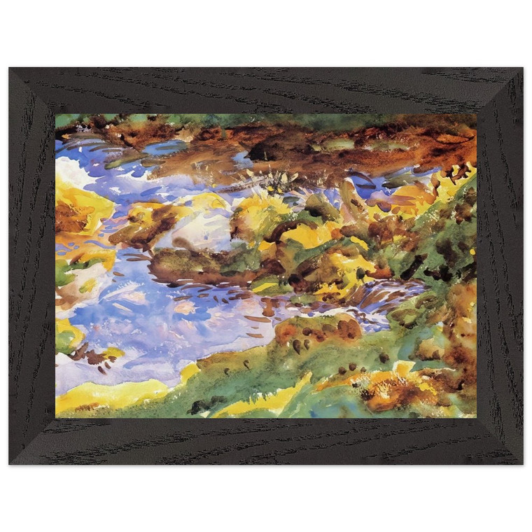 John Singer Sargent The Alps Val DAosta Purtud Premium Framed Print