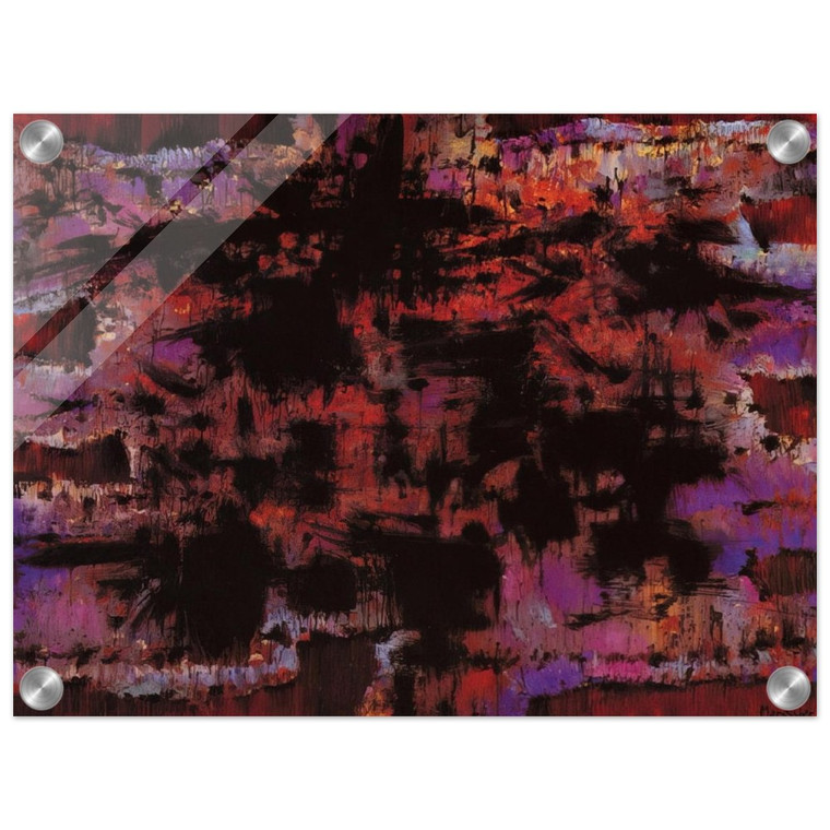 Alfred Manessier  Pour la mere dun condamne a mort  1975 Acrylic Print