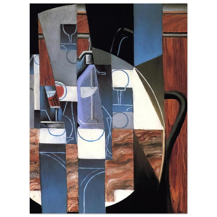 Juan Gris  THE SIPHON 1913 Aluminum Print