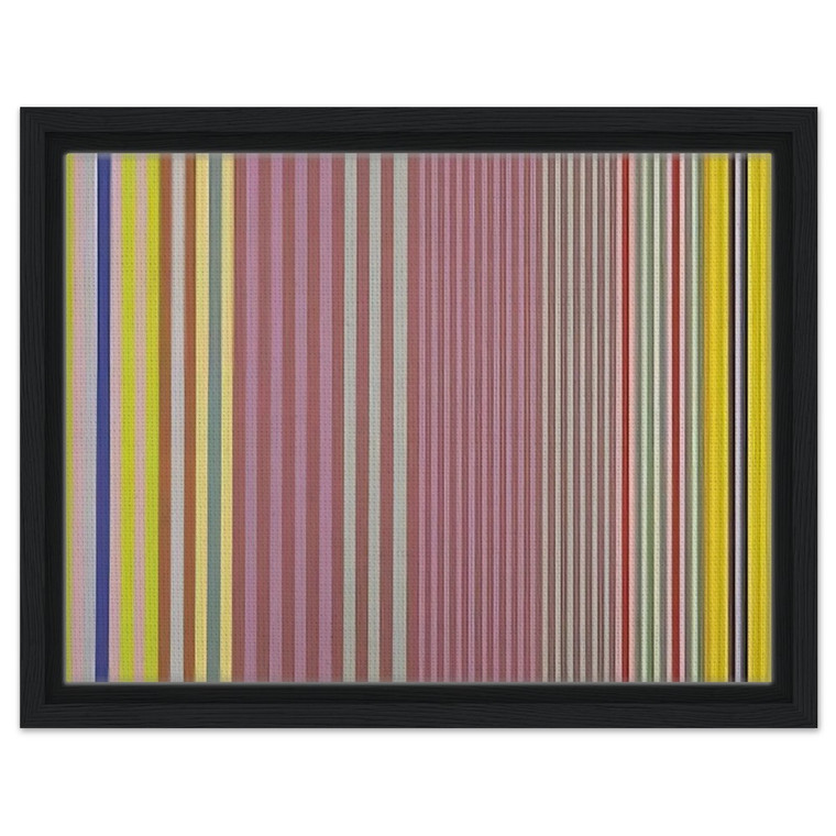 Gene Davis  Halifax  1969 Framed Canvas