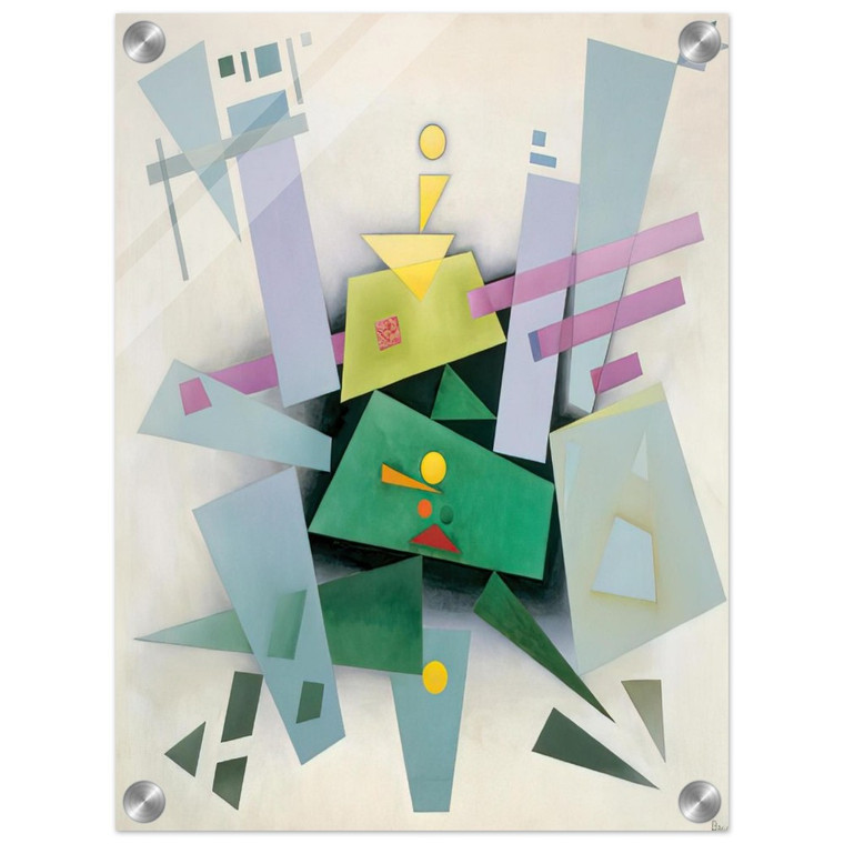 Rudolf Bauer  INVENTION COMPOSITION 31 1933 Acrylic Print