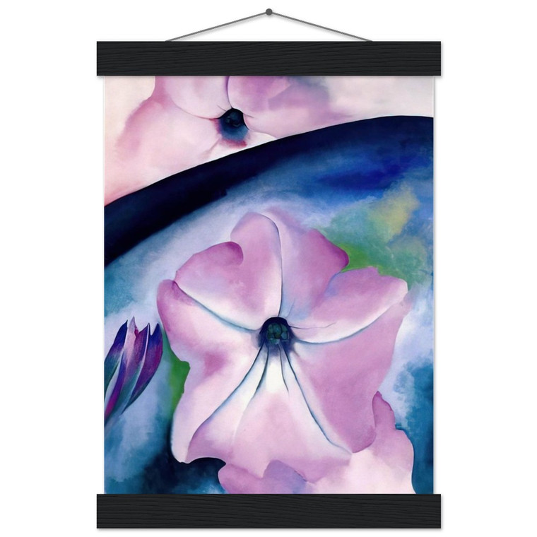 Georgia OKeeffe  Petunia II Museum-Quality Matte Paper Poster with Hanger