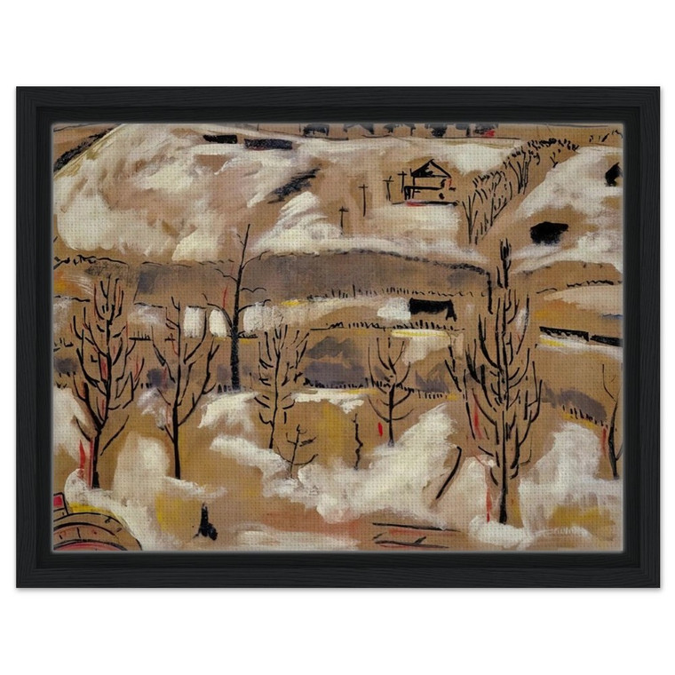 Man Ray  THE HILL Framed Canvas