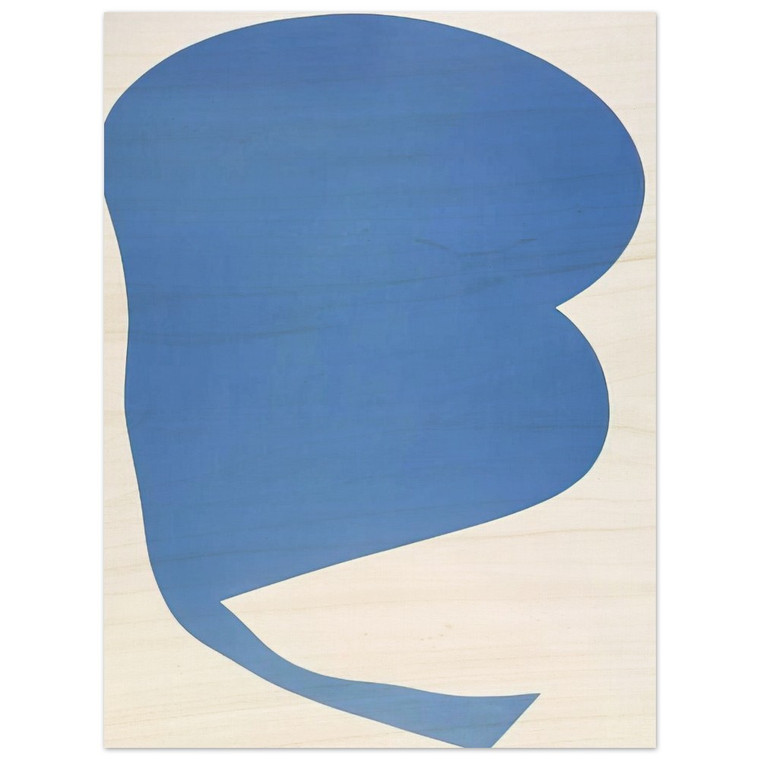 Ellsworth Kelly  Blue on White Wood Print