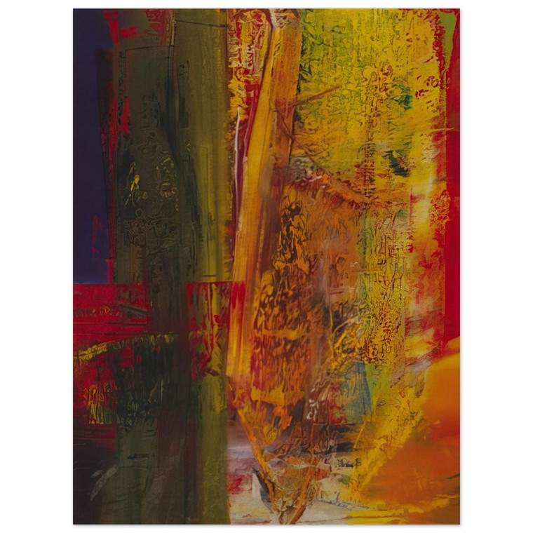 Gerhard Richter  OLBERG 1986 Wood Print