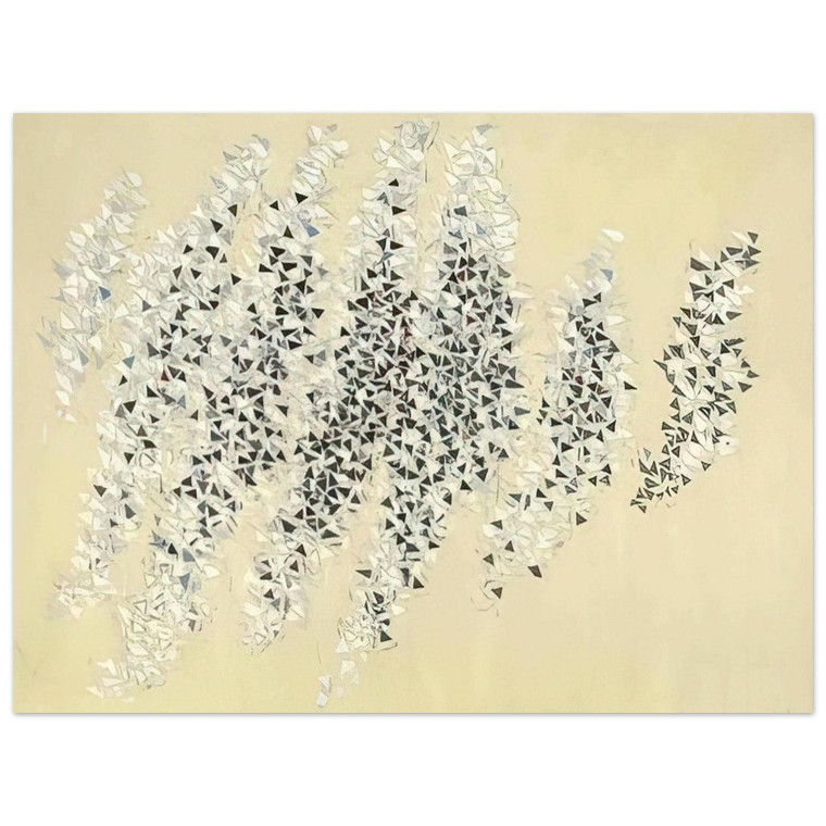 Robert Goodnough  Development  1984 Aluminum Print