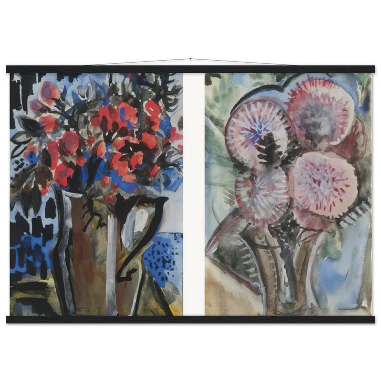 Natalia Goncharova Still Life Expressionism Matte Paper Poster Hanger