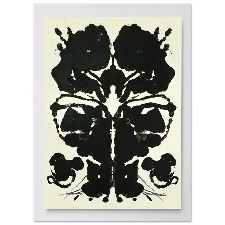 Andy Warhol  Rorschach Fine Art Poster / Art Print