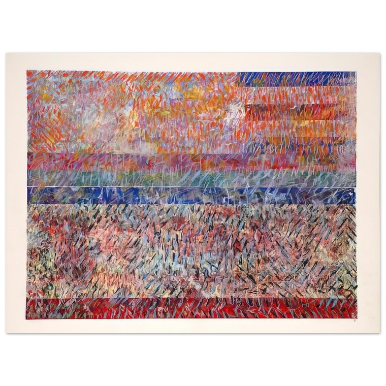 Sam Gilliam  St Albans Aluminum Print