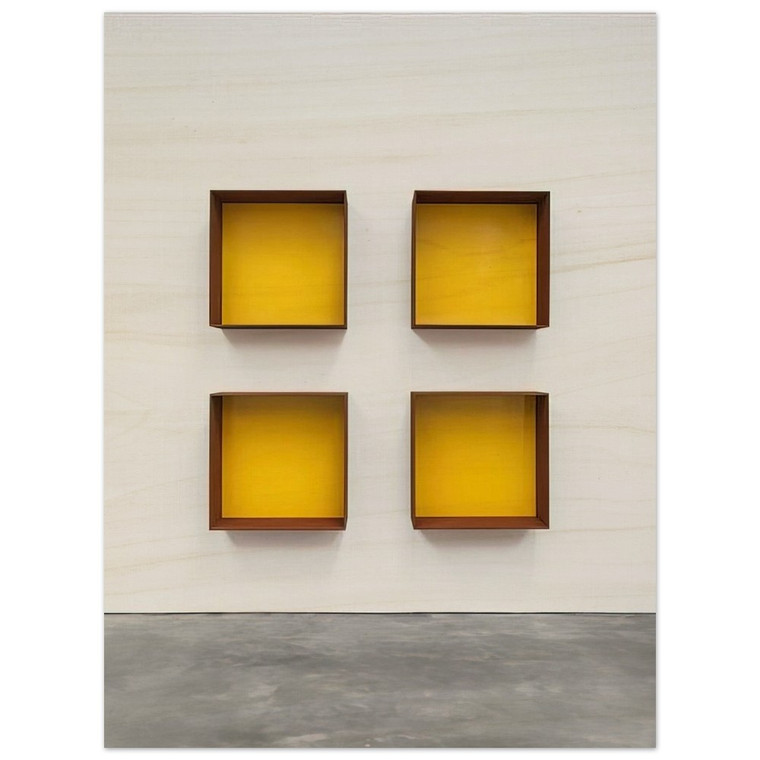 Donald Judd  Untitled JUDDO0243A  1991 Wood Print