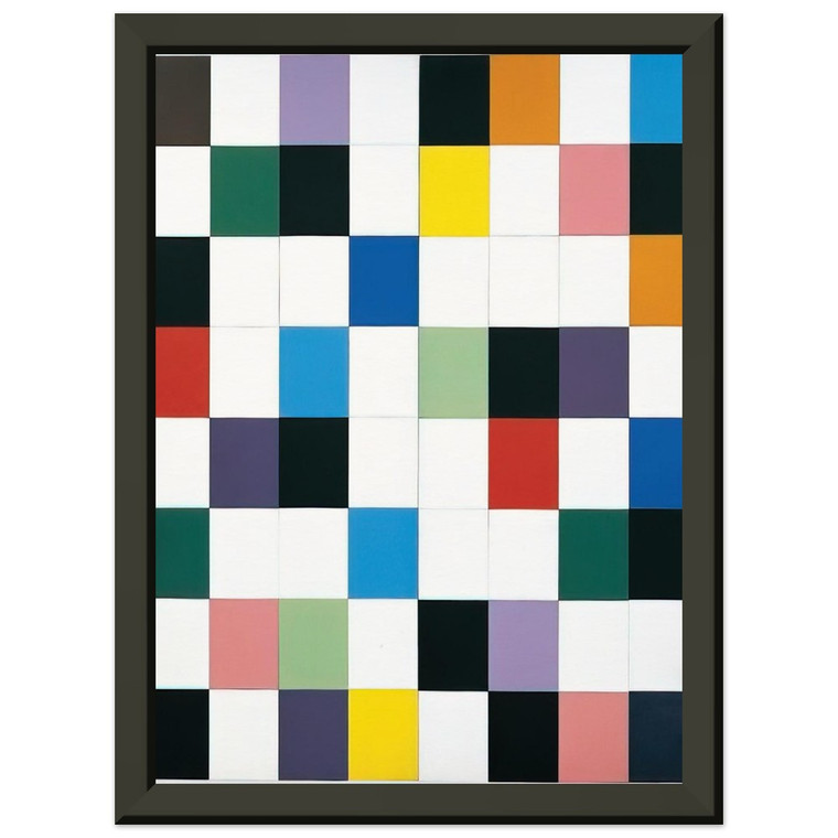 Ellsworth Kelly  Colors for a Large Wall Premium Metal Framed Art Print / Poster