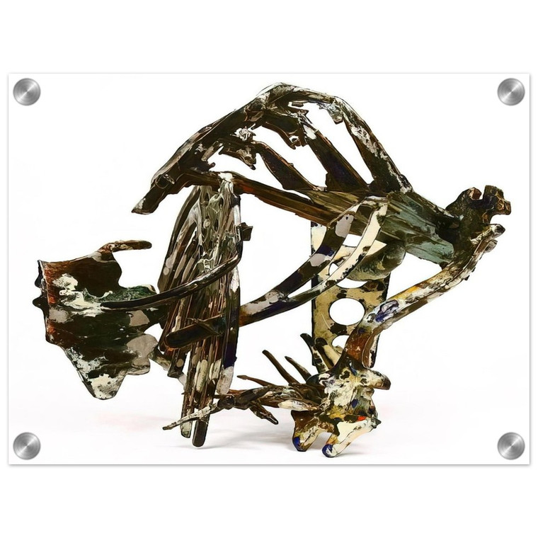 Nancy Graves  Wax Works IX  1987 Acrylic Print