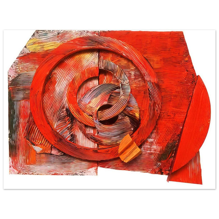 Sam Gilliam  Waking Up Aluminum Print