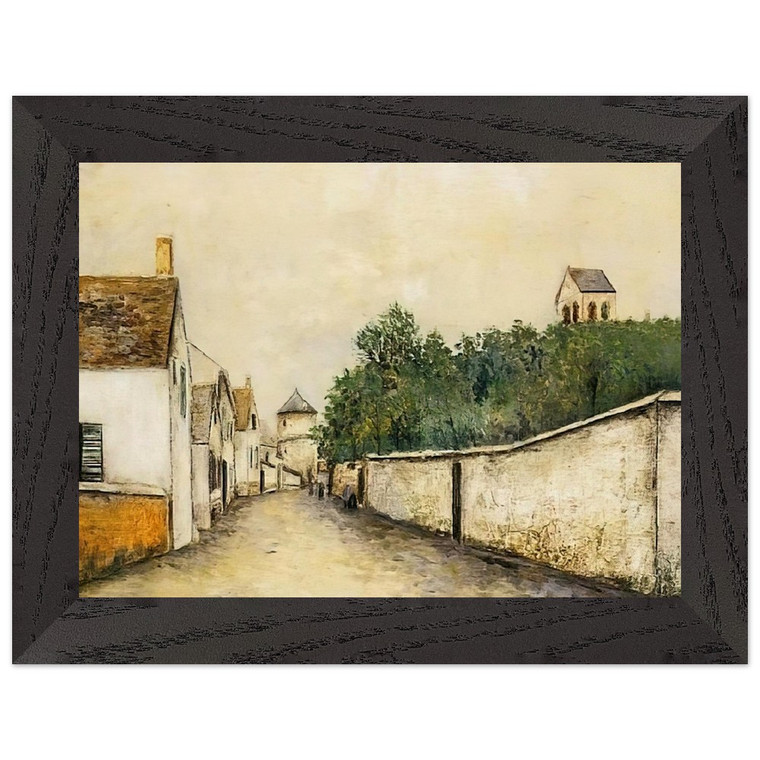 Maurice Utrillo  LANDSCAPE N8 Premium Wooden Framed Art Print / Poster
