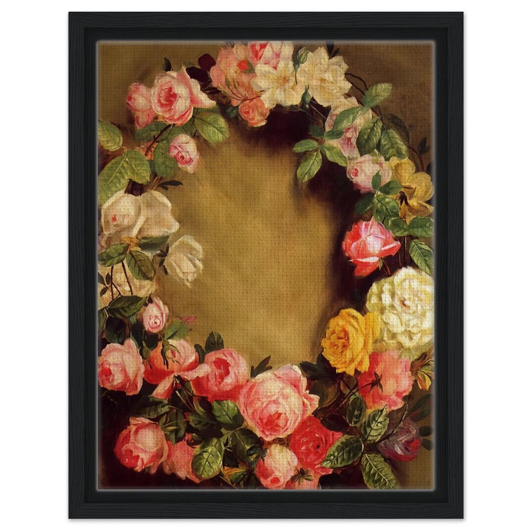 PierreAuguste Renoir  Crown of Roses Framed Canvas