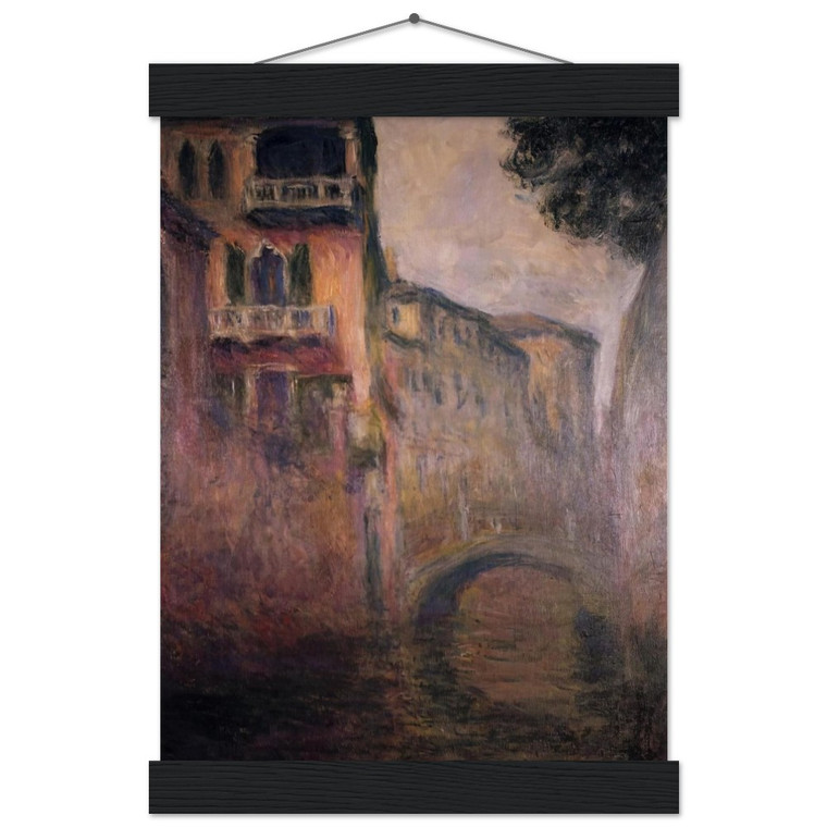 claude monet  Rio della Salute 02 Museum-Quality Matte Paper Poster with Hanger
