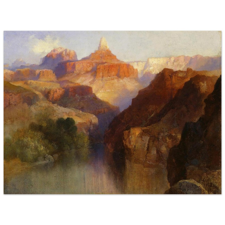 Thomas Moran  Zoroaster Peak Grand Canyon Arizona Aluminum Print