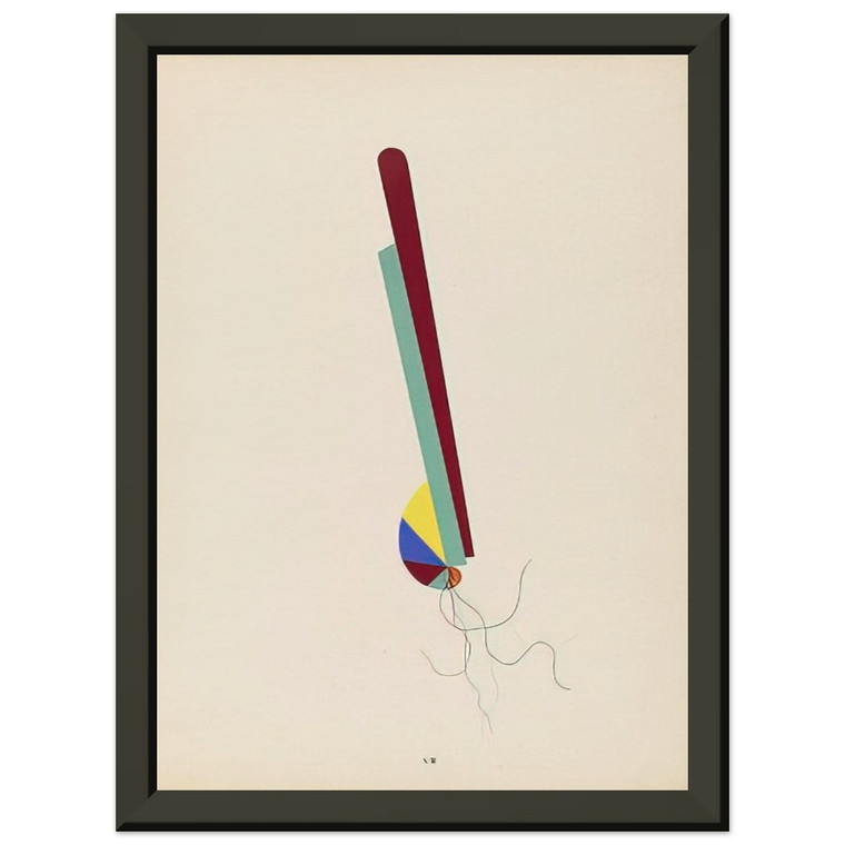 Man Ray Girl Revolving Doors 1926 Premium Metal Framed Art Print / Poster