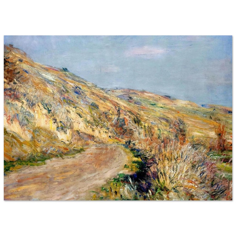 claude monet  The Road to Giverny Fine Art Poster / Art Print