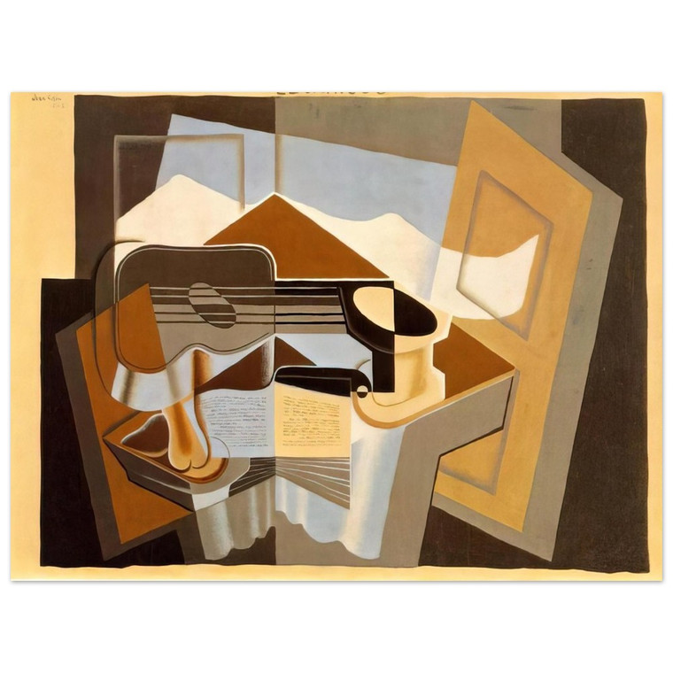 Juan Gris  THE MOUNTAIN LE CANIGOU 1921 Aluminum Print