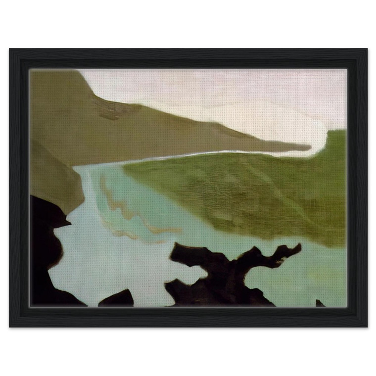 Milton Avery  Green Sea  1954 Framed Canvas