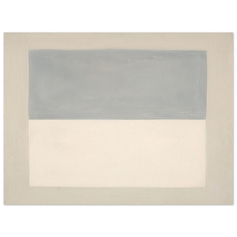 Agnes Martin  Rain  Study  Aluminum Print