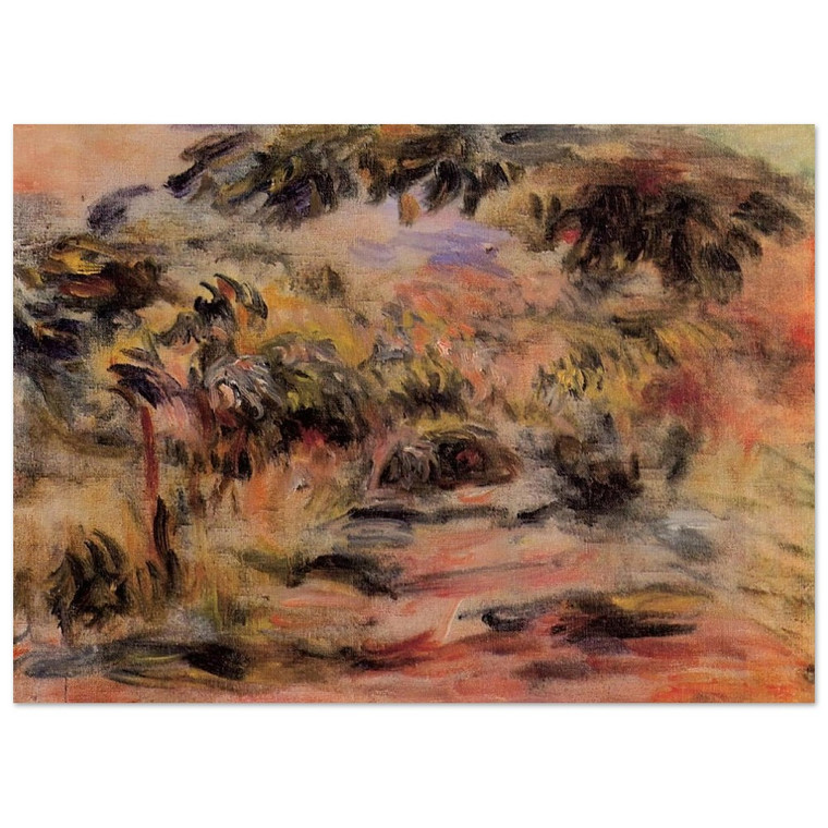 PierreAuguste Renoir  The Footpath Fine Art Poster / Art Print