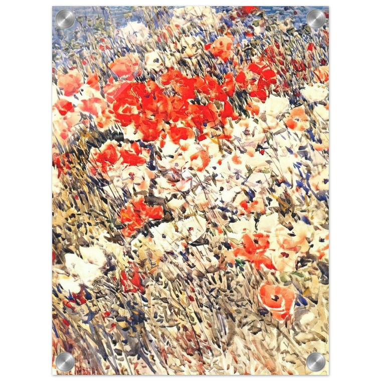 Childe Hassam  The island garden Acrylic Print