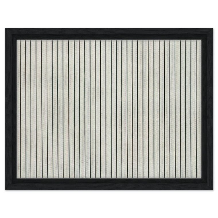 Ellsworth Kelly  Vertical Lines from the series Line Form Color Framed Canvas