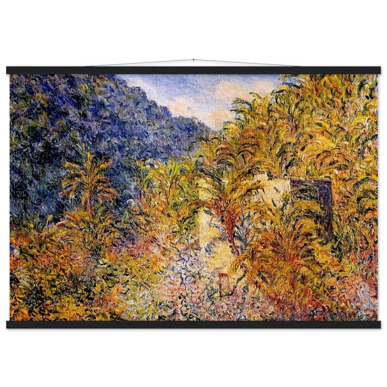 claude monet  The Valley of Sasso Museum-Quality Matte Paper Poster with Hanger