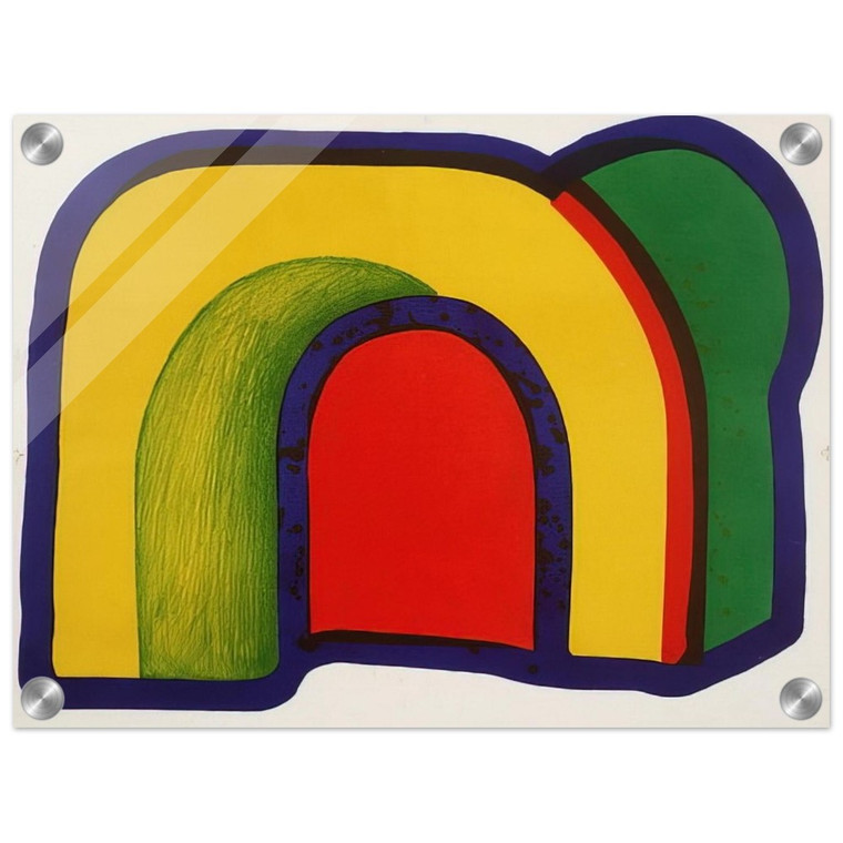 Howard Hodgkin  Arch  1971 Acrylic Print