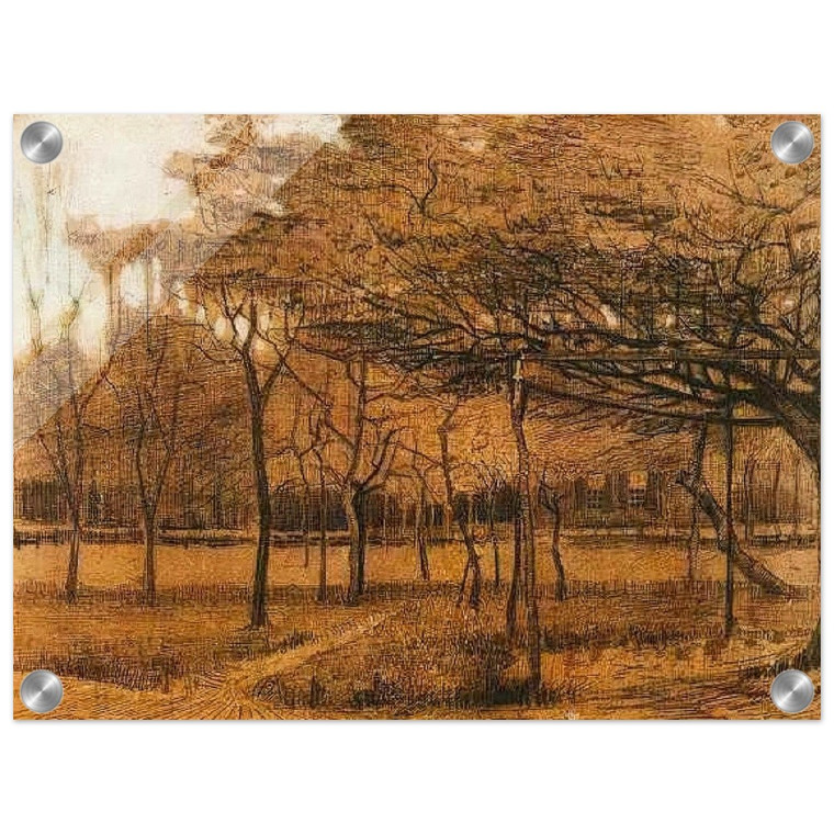 Vincent van Gogh  Landscape with Trees N2 Acrylic Print