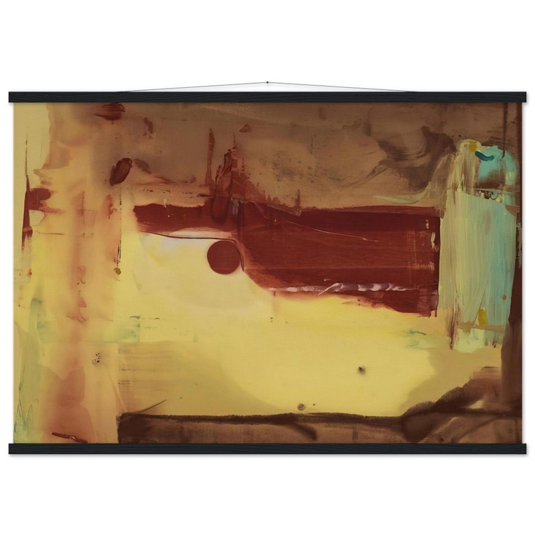 Helen Frankenthaler Desert Pass 1976 Matte Poster with Hanger