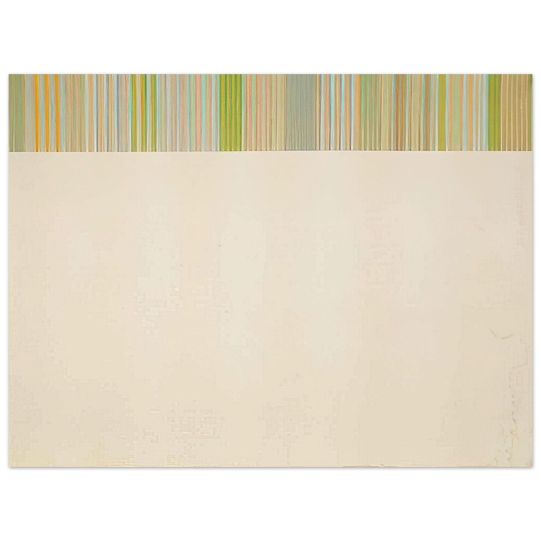 Gene Davis  Treble  1975 Aluminum Print