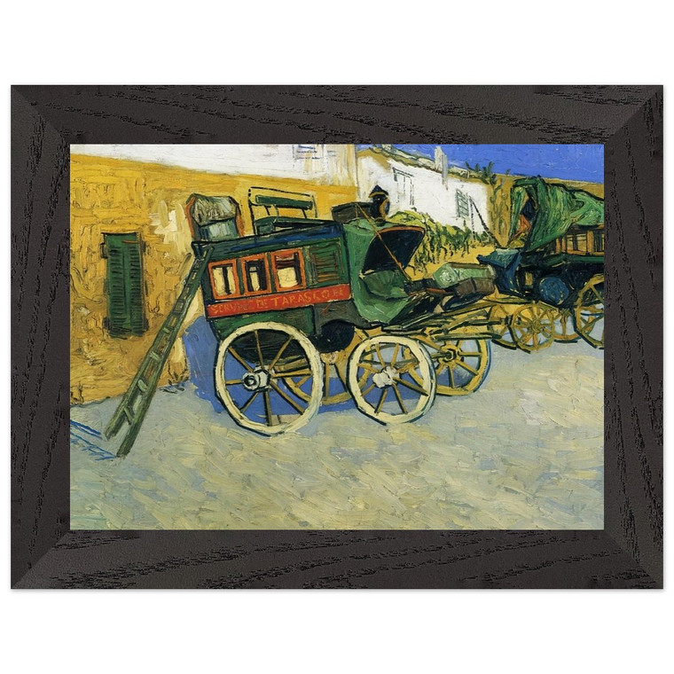 Vincent van Gogh The Tarascon Diligence Premium Framed Print/Poster