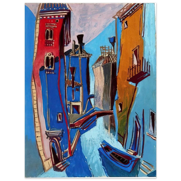 Enrico Prampolini  VENICE 1948 Aluminum Print