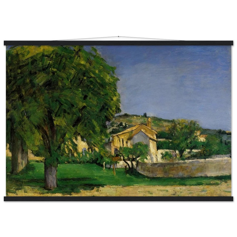 Paul Cezanne Chestnut Trees Jas de Bouffin Matte Poster with Hanger