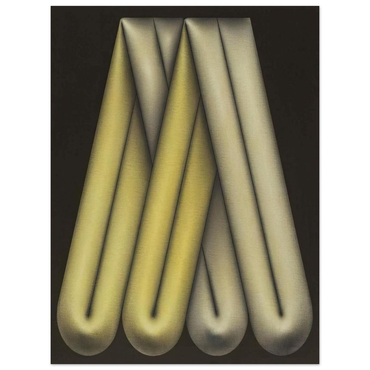 Omar Rayo  Anoz Amazona  1984 Aluminum Print