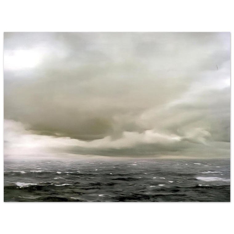 Gerhard Richter  SEASCAPE CLOUDY Aluminum Print