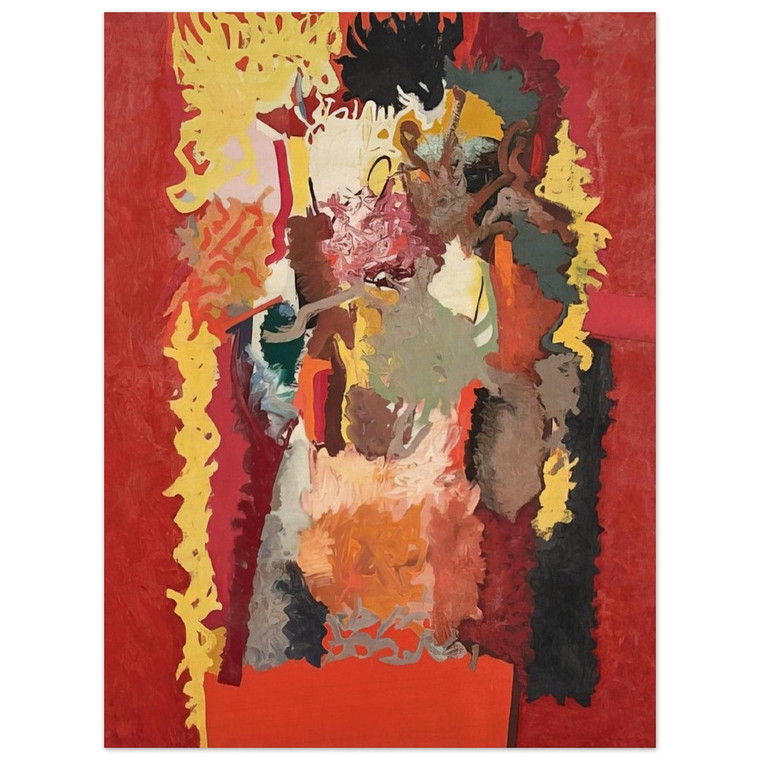 John Ferren  The Witch Doctor  1963 Wood Print