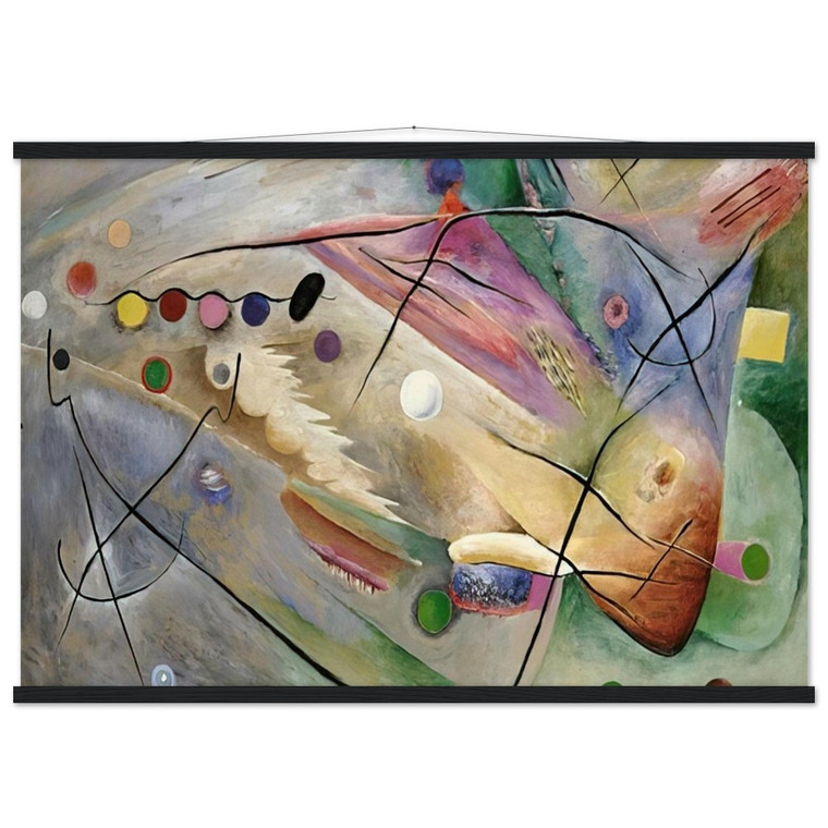 Rudolf Bauer  LINES 1922 Museum-Quality Matte Paper Poster with Hanger